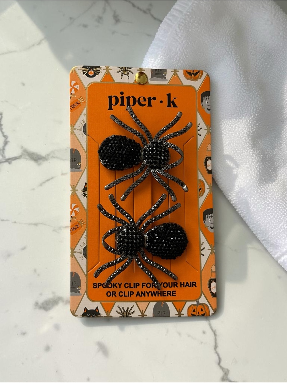 Piper•K Spider Hair Clips